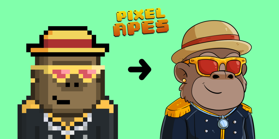 Pixel Ape Gen 2 example 3