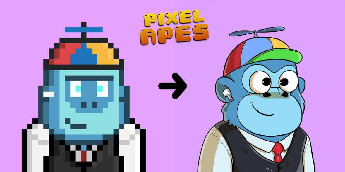 Pixel Ape Gen 2 example 4